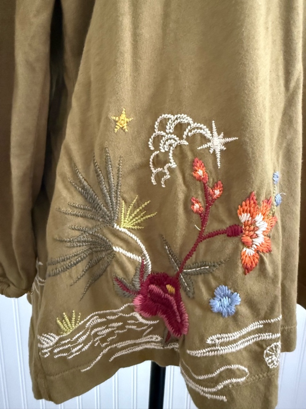 RARE Johnny Was Keone Puff Sleeve Tunic - Picture 5 of 12
